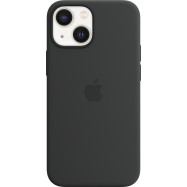 iPhone 13 mini Silicone Case with MagSafe - Midnight, Model A2705