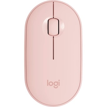 LOGITECH M350S Pebble 2 Bluetooth Mouse - TONAL ROSE - DONGLELESS - Metoo (1)