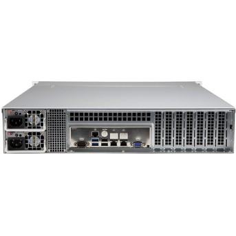 Supermicro server chassis CSE-LA26E1C4-R609LP, 2U, 12x 3.5" (tool-less) or 2.5" (screw) hot-swap, 12-port 2U SAS3 12Gbps, 600W RPSU - Metoo (2)