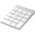 SATECHI Aluminum Slim Rechargeable Bluetooth Keypad Silver - Metoo (4)