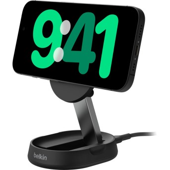 BELKIN Folding Wireless Charging Stand with Qi2 Magnetic 15w, Black в Metoo.kz - Metoo (3)