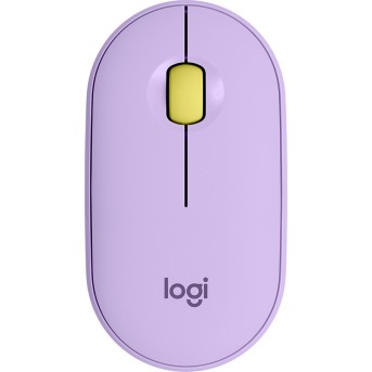 LOGITECH Pebble M350 Wireless Mouse - LAVENDER LEMONADE - 2.4GHZ/<wbr>BT - EMEA - CLOSED BOX - Metoo (1)