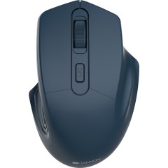 CANYON 2.4GHz Wireless Optical Mouse with 4 buttons, DPI 800/<wbr>1200/<wbr>1600, Dark Blue, 115*77*38mm, 0.064kg