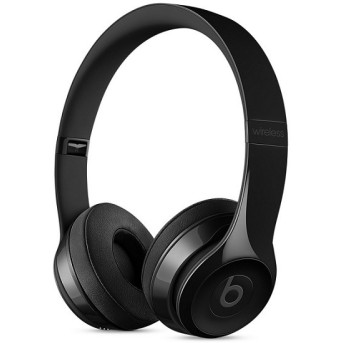 Наушники беспроводные Apple Beats Solo3 Wireless On-Ear Headphones - Gloss Bla (MNEN2ZE/<wbr>A) - Metoo (2)