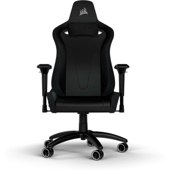 CORSAIR TC200 Leatherette Gaming Chair, Standard Fit - Black - Metoo (1)