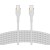 BELKIN USB-C to USB-C 2.0 Braided silicone, 3M, White в Metoo.kz - Metoo (3)