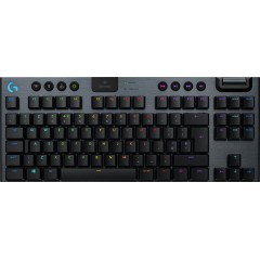 LOGITECH G915 TKL LIGHTSPEED Wireless Mechanical Gaming Keyboard - CARBON - RUS - CLICKY