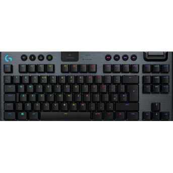 LOGITECH G915 TKL LIGHTSPEED Wireless Mechanical Gaming Keyboard - CARBON - RUS - CLICKY - Metoo (1)