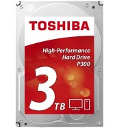 HDD desktop Toshiba P300 (3.5" 3TB, 7200RPM, 64MB, NCQ, AF, SATAIII), bulk