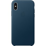 Чехол для смартфона Apple iPhone X Leather Case - Cosmos Blue