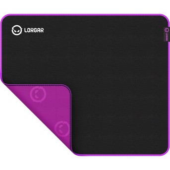 Lorgar Main 315, Gaming mouse pad, High-speed surface, Purple anti-slip rubber base, size: 500mm x 420mm x 3mm, weight 0.39kg - Metoo (2)
