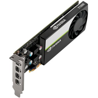 PNY NVIDIA T1000 4GB LowProfile, PCI-Express 3.0 x16, LP, 4 GB GDDR6 128-bit, 4x Mini DP 1.4, 1x LP bracket в Metoo.kz - Metoo (2)