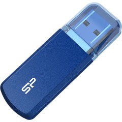 Silicon Power Helios - 202 32GB Pendrive USB 3.2 Gen1 Aluminum casing, Blue