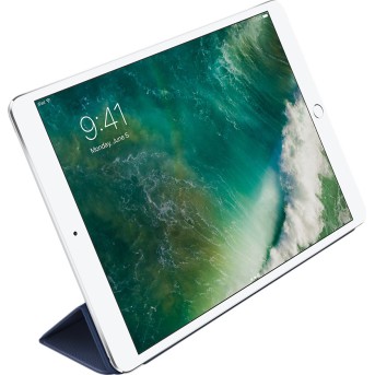 Чехол для планшета Leather Smart Cover 10.5" iPad Pro - Midnight Blue - Metoo (3)