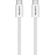 CANYON cable OnWire 60MG C-C 60W Magnet Braided 1m White..