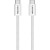CANYON cable OnWire 60MG C-C 60W Magnet Braided 1m White - Metoo (1)