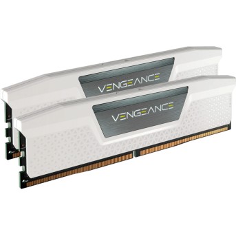 CORSAIR VENGEANCE DDR5 32GB (2 x 16GB) DDR5 6000 CL36-44-44-96 1.35V Intel XMP & AMD EXPO - White в Metoo.kz - Metoo (1)