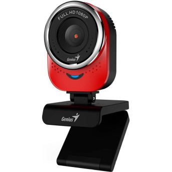 Веб-камера GENIUS QCam 6000, угол обзора 90гр по вертикали, вращение на 360гр, встроенный микрофон, 1080P полный HD, 30 кадр. в сек, поворотное крепление с возможностью крепления на штатив, ноутбук, LCD и ЭЛТ-монитор, интеракт.панель, True Plug&Play.  - Metoo (1)