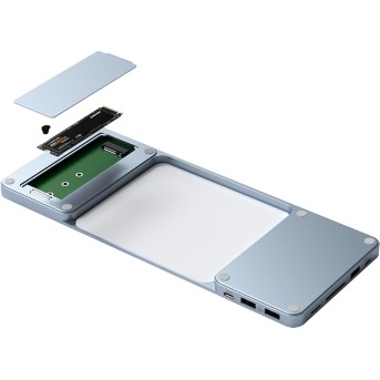 SATECHI Slim Dock for iMac - Blue - Metoo (2)