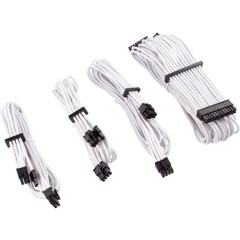 Corsair Premium Individually Sleeved DC Cable Starter Kit, Type 4 (Generation 4), WHITE, EAN:0843591079525