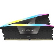Corsair DDR5, 6000MT/s 32GB 2x16GB DIMM, Unbuffered, 36-44-44-96, Std PMIC, XMP 3.0, VENGEANCE RGB DDR5, Black PCB, 1.4V