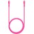 ttec USB-C - USB-C 60W PD/QC Fast Charging/Data Cable, 120cm, Neon Pink в Metoo.kz - Metoo (2)
