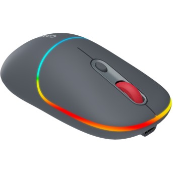 CANYON MW-22, 2 in 1 Wireless optical mouse with 4 buttons,Silent switch for right/<wbr>left keys,DPI 800/<wbr>1200/<wbr>1600, 2 mode(BT/ 2.4GHz), 650mAh Li-poly battery,RGB backlight,Dark grey, cable length 0.8m, 110*62*34.2mm, 0.085kg - Metoo (5)