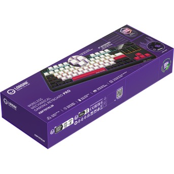 LORGAR KBP70TKLW, Wireless TKL Mechanical Gaming Keyboard Pro, Black/red, EN/RU layout в Metoo.kz - Metoo (9)