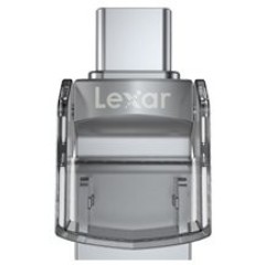 128GB Lexar Dual Type-C and Type-A USB 3.0 flash drive, up to 100MB/<wbr>s read