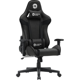 CANYON gaming chair Crest FCH01 Fabric Grey - Metoo (2)