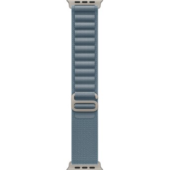 49mm Light Blue Alpine Loop - Medium - Natural Titanium Finish в Metoo.kz - Metoo (3)