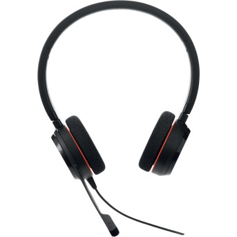 JABRA EVOLVE 20 UC Stereo USB Headband, Noise cancelling, USB connector, with mute-button and volume control on the cord, with foam ear cushion - Metoo (2)