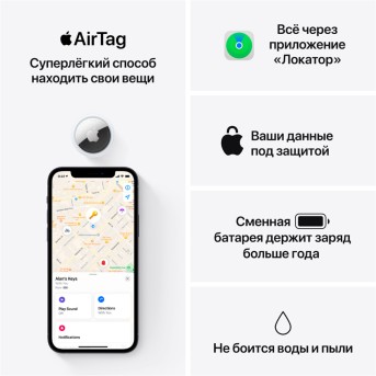 Apple AirTag (4 Pack), Model A2187 - Metoo (13)