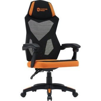 CANYON gaming chair Wave MCH02 Mesh Black Orange в Metoo.kz - Metoo (2)