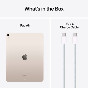 13-inch iPad Air Wi-Fi 128GB - Starlight,Model A2898 - Metoo (12)