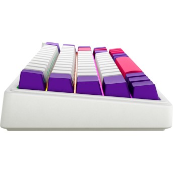 LORGAR KBP70MW, Wireless 65% Mechanical Gaming Keyboard Pro, White, EN/RU layout в Metoo.kz - Metoo (4)