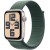 Apple Watch SE 2024 GPS 40mm Starlight Aluminium Case with Lake Green Sport Loop,Model A2722 - Metoo (1)
