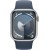 Apple Watch Series 9 GPS 41mm Silver Aluminium Case with Storm Blue Sport Band - S/<wbr>M,Model A2978 - Metoo (10)