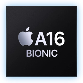 iPhone 15 with A16 Bionic chip
