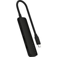 SATECHI 4-in-1 USB-C Slim Multiport Adapter 4K (Black)