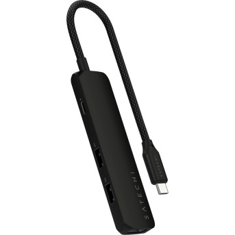 SATECHI 4-in-1 USB-C Slim Multiport Adapter 4K (Black) - Metoo (1)