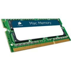 Corsair DDR3, 1600MHz 8GB 1x204 SODIMM,Unbuffered, C11, 1.35V, Apple Qualified Mid 2012 Macbook Pro, EAN:0843591032940