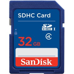 SanDisk SDHC 32GB ; EAN: 619659058500