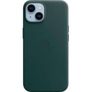 iPhone 14 Leather Case with MagSafe - Forest Green,Model A2906