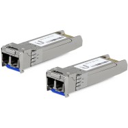 Supported Media - Single-Mode Fiber/ Connector Type - (2) LC/ BiDi - N/A/ TX Wavelength - 1310 nm/ RX Wavelength - 1310 nm/ Data Rate - 10 Gbps SFP+/ Cable Distance - 10 km/ Pack Options - 2-Pack, 20-Pack