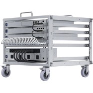UniFi open frame 6U mobile rack, tool less..