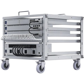 UniFi open frame 6U mobile rack, tool less в Metoo.kz - Metoo (1)