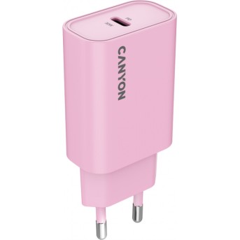CANYON charger OnCharge 30CL Max Power 30W 1xPD EU Pink в Metoo.kz - Metoo (3)