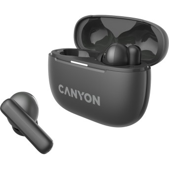 CANYON OnGo TWS-10 ANC+ENC, Bluetooth Headset, microphone, BT v5.3 BT8922F, Frequence Response:20Hz-20kHz, battery Earbud 40mAh*2+Charging case 500mAH, type-C cable length 24cm,size 63.97*47.47*26.5mm 42.5g, Black - Metoo (3)