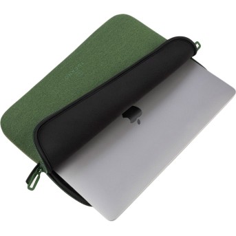 TUCANO MELANGE SLEEVES FOR MacBook Air 15 (2023)/ MacBook Pro 15 (2016-2019)/ Laptop 14/ Laptop 13 Green в Metoo.kz - Metoo (4)